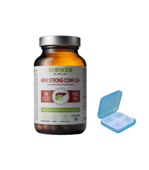 Hepa Strong Complex+ Biowen – 90 Kapsułek Na Wątrobę