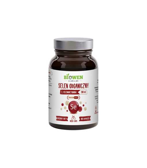 Selen Organiczny Biowen - 100 kapsułek Suplement Diety