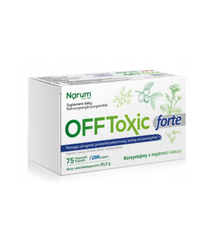 Suplement diety Narum OFFToxic Forte wegański 75 kapsułek