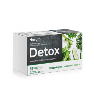 Narum Detox 200mg probiotyk 75 kapsułek