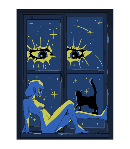 Plakat ,,Clair De Lune" 50 x 70 cm